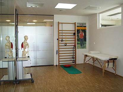 Krankengymnastik- und Massagepraxis - Gymnastikraum